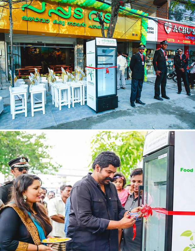 41. Индийский ресторан установил холодильник с бесплатной едой доброта, мир, поступок