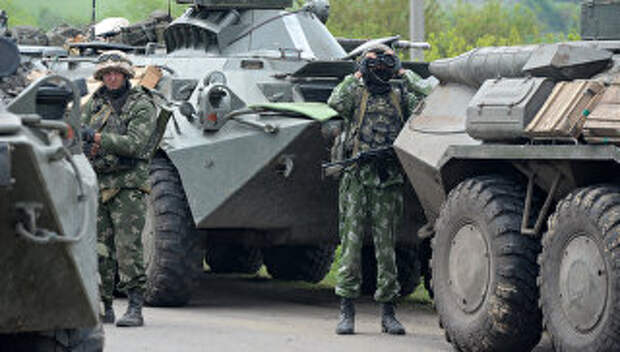 Украинские военные. Архивное фото