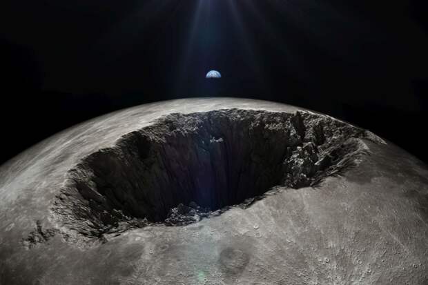 Следы катастрофического взрыва обнаружены на обратной стороне Луны