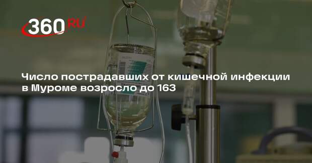 Число пострадавших от кишечной инфекции в Муроме возросло до 163