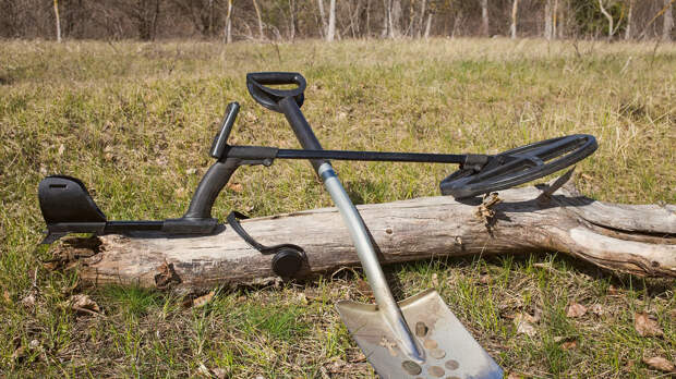 Металлоискатель и лопата Металлоискатель и лопата - РИА Новости, 1920, 24.12.2020