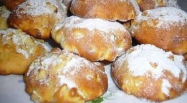 Яблочные булочки к утреннему чаю. Яблочные булочки к утреннему чаю.