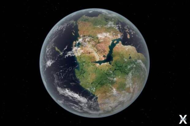 Около 320 миллионов лет назад образов...