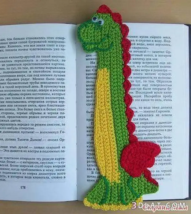 Книжка крючком схема