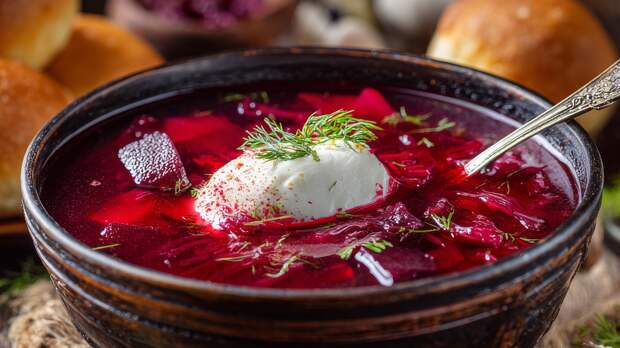 Шеф-повар Мещеряков: борщ попадает в категорию густых супов и первых горячих блюд