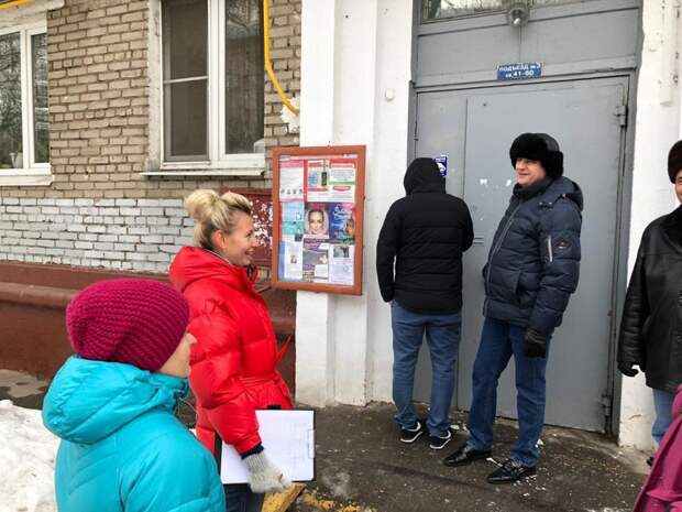 Обход / фото предоставлено управой