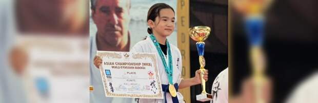 Актауская каратистка завоевала «золото» на чемпионате Азии