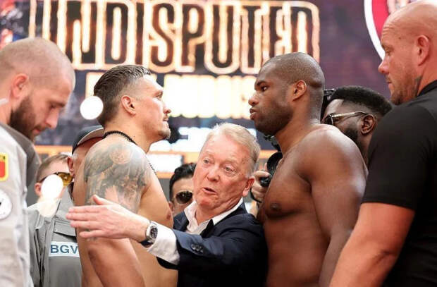 На «Уэмбли» мелькнул триколор: что известно о  молдаванине, охраняющем абсолютного чемпиона Усика