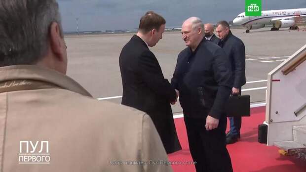 Лукашенко прилетел в Москву на переговоры с Путиным