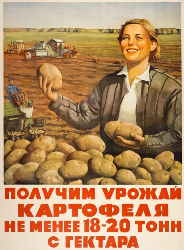 20 советских плакатов в поддержку сельского хозяйства 20 советских плакатов в поддержку сельского хозяйства