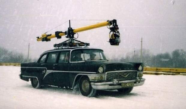 ГАЗ-13 "Чайка" переделанная в киносъёмочную машину авто, автомобили, газ чайка, кино, киносъемочная, олдтаймер, ретро авто, чайка