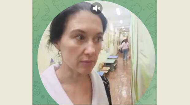 Анна посылает "кружочки" волонтерам из других городов. Чтобы знали, как живет Белгород. Скрин видео. 