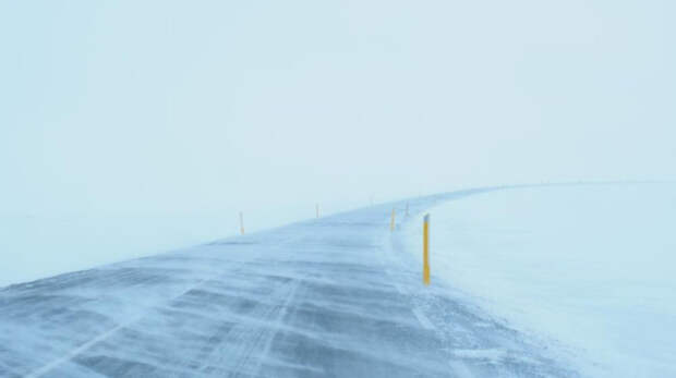 Завтра в Крыму ожидается метель и гололед