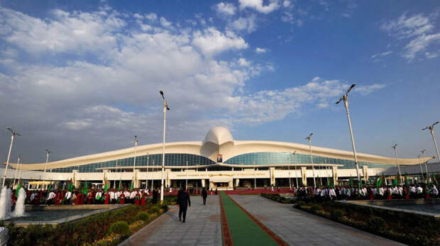 Невероятно! Новый аэропорт Ашхабада поражает воображение архитектура, аэропорт, туркменистан, шедевр
