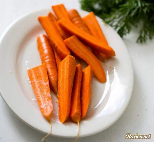 Морковь запеченная в духовке с рисом Морковь запеченная в духовке с рисом