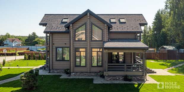 Дом из клеёного бруса: надёжность, экологичность и современный комфорт