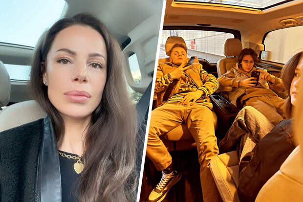 Жена актера Оскара Кучеры опубликовала фото с их детьми