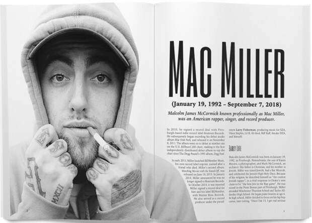 Mac Miller (Malcolm James McCormick) американский рэп/хип-хоп-исполнитель, композитор, продюсер.