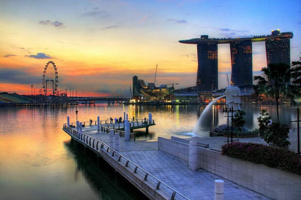 NewPix.ru - Чудо света - отель Marina Bay Sands в Сингапуре