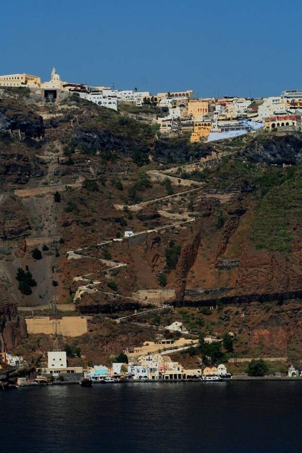 Самые большие и красивые лестницы в мире, Санторини 