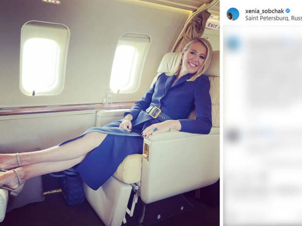 Собчак оказалась на борту аварийно севшего в Москве самолета: «Стремновато»