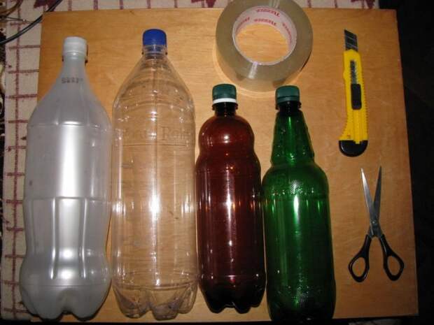 Как сделать абажур для лампы из пластиковой бутылки