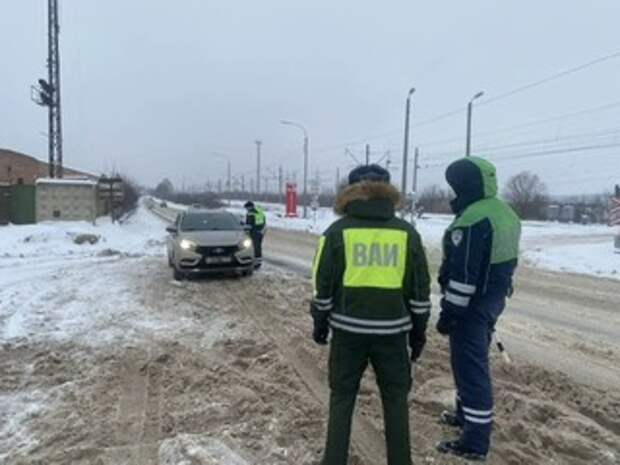 В Туле продолжаются рейды "Трезвый водитель" у воинских частей