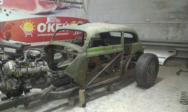 Москвич 400 "Hot-Rod" Custom хот-род, москвич, кастомайзинг