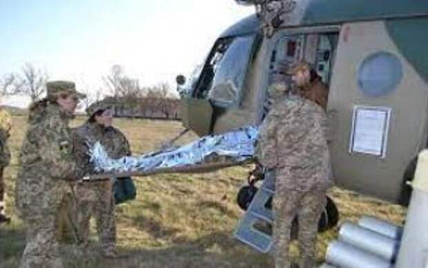 Опять раненные на Донбассе