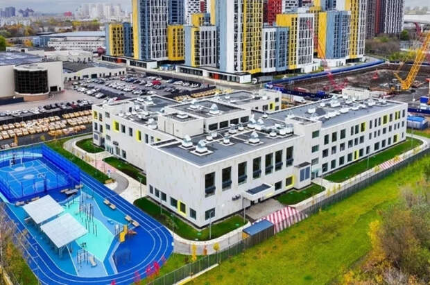 Собянин: в районе Богородское построили школу на 600 мест