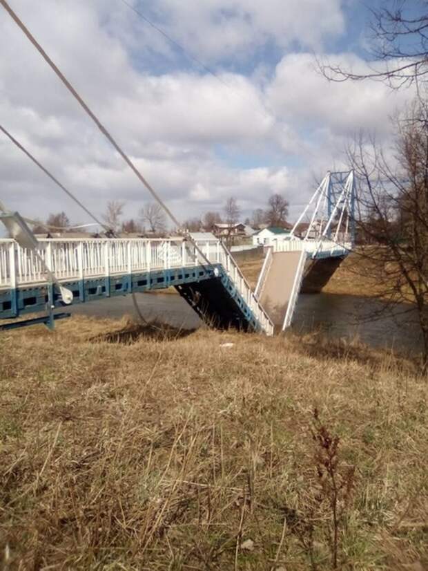 В Ярославской области обнулился мост, который пять лет назад открывала Терешкова (фото)