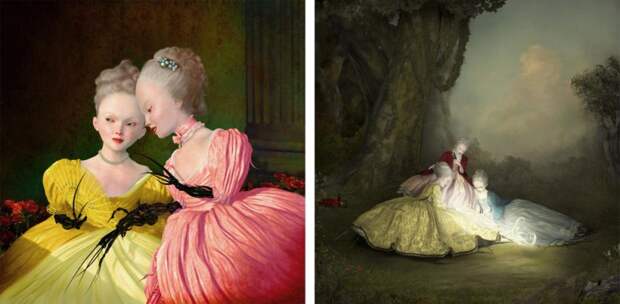 Придворные дамы. Автор: Ray Caesar.