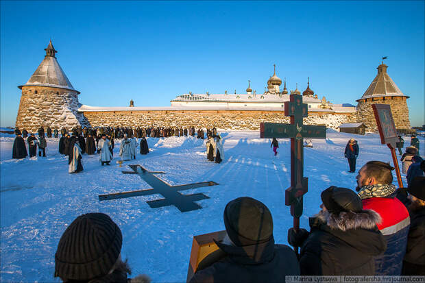 Соловки, крещение Соловки, крещение