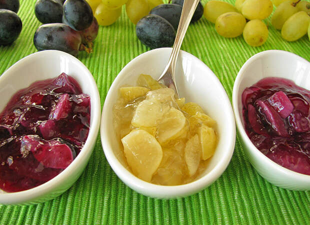 Варенье из винограда: рецепт для светлых и темных сортов