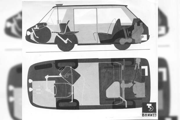 Мотор сзади, просторный салон и электропривод двери: провалившийся проект советского такси