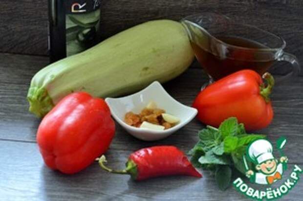 Овощи в соусе Агродольче фото