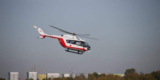 Вертолет МАЦ / Фото: Департамент ГОЧСиПБ г.Москвы
