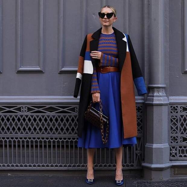 Как носить синий - самый модный цвет 2020 года фото №17
