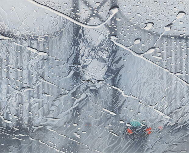 Дождливые пейзажи. Серия гиперреалистических картин Элизабет Паттерсон