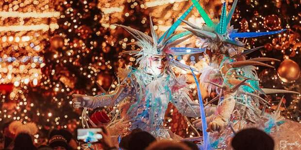 Собянин: Новогодние мероприятия в Москве посетили 12,6 млн. человек. Фото: mos.ru