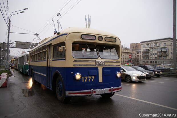 Парад троллейбусов