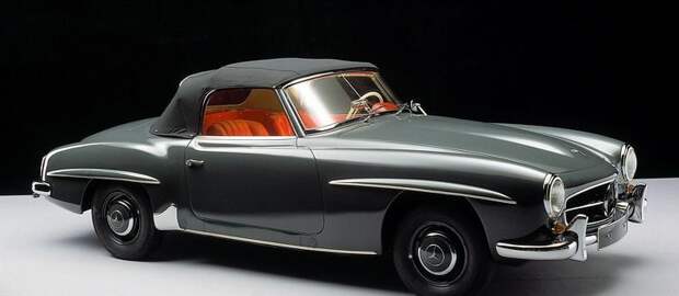 Mercedes-Benz 190 SL празднует круглую дату (9 фото)