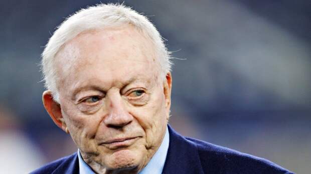 close up of Jerry Jones