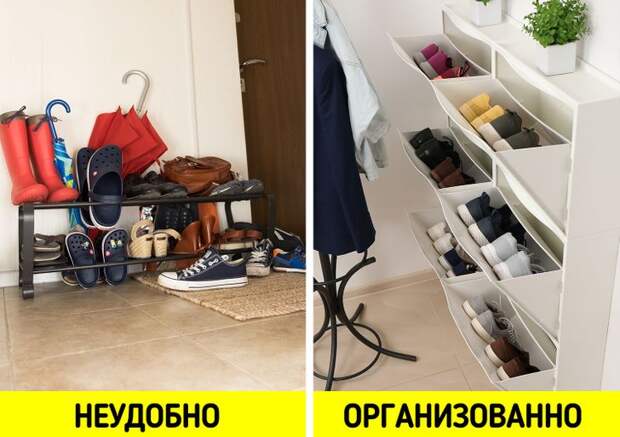 Крутые решения для маленькой прихожей, которые превратят её из каморки в хоромы