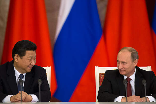 Си Цзиньпин и Владимир Путин