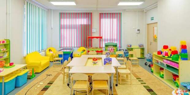 Собянин открыл новый детский сад на севере Москвы фото: mos.ru