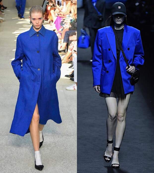 Как носить синий - самый модный цвет 2020 года фото №5