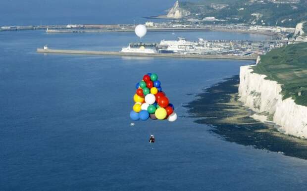 Через Атлантику на воздушных шарах (14 фото)