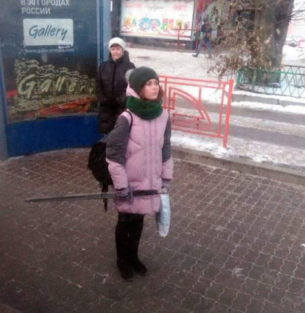 Фото, которые возможно было сделать только в России. Часть 68 (39 фото)