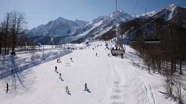 В горах Сочи до 13 января объявили лавинную опасность